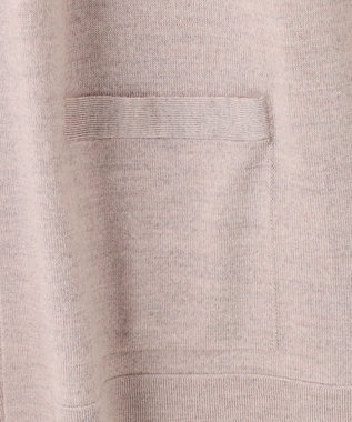 J.PRESS LADIES 【着丈が選べる・洗える】KNIT BASIC ロングカーディガン ベージュ系