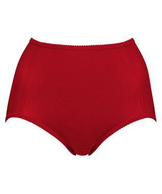 BRADELIS New York シリーズ160万枚突破 【BRADELIS NewYork / 育尻・伸びる・綿混・深め】モモパンツ・ショーツ#301 S～LL はくだけで簡単に補正 ルージュレッド