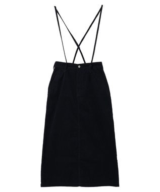 CRAFT STANDARD BOUTIQUE コーデュロイ２ＷＡＹサロペットスカート Navy