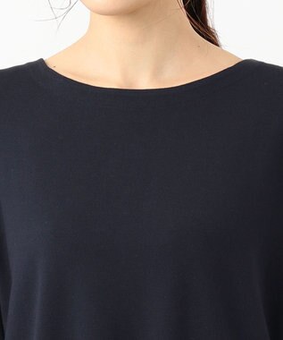 J.PRESS LADIES 【洗える】ワンピ＋プリーツスカート ツインセットワンピース ネイビー系