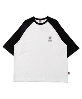 WEGO 【ユニセックス着用ITEM】別注ベンデイビスラグランT ブラック