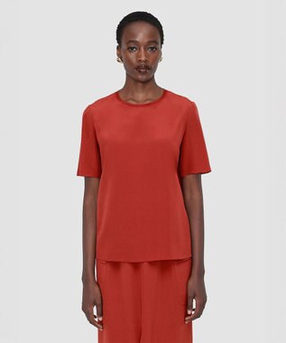 JOSEPH クレープドソワ　ブラウス　NEW RUBIN Spice