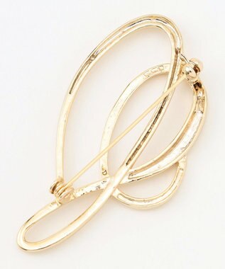 組曲 メタルフープブローチ ゴールド系