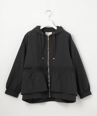 Feroux 【大好評につき新色追加！】ペプラムティアード マウンテン パーカー ブラック系