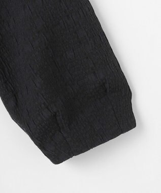 J.PRESS LADIES S SIMMOD ジャカード ワンピース ダークネイビー(チェック柄)系5