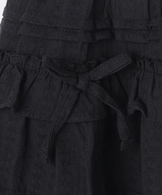 ANY KIDS 【洗濯機可能】カラミドビー ティアードスカパン ブラック