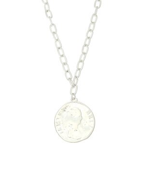 AMERICAN HOLIC ギリシャコイン風ネックレス Silver