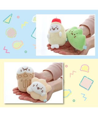 Mother garden しろたん ダジャレ マスコットキーホルダー  《りょーカイ！》 単品 りょーカイ！