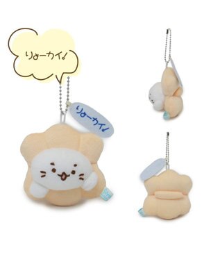 Mother garden しろたん ダジャレ マスコットキーホルダー  《りょーカイ！》 単品