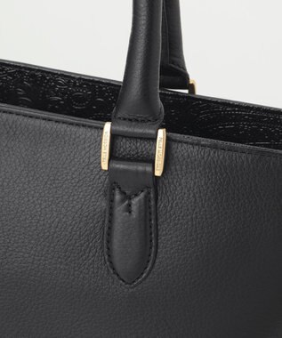 JOSEPH HOMME 【PELLE MORBIDA】 　横型トートバッグ ブラック系