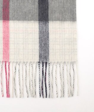 組曲 ウールリバーシブルストール ピンク系