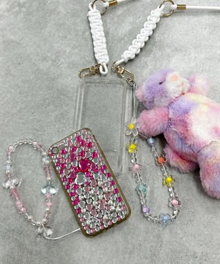 WEGO ビーズストラップキーホルダーA 柄1