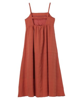 Green Parks ａ．バックギャザーキャミワンピース Red