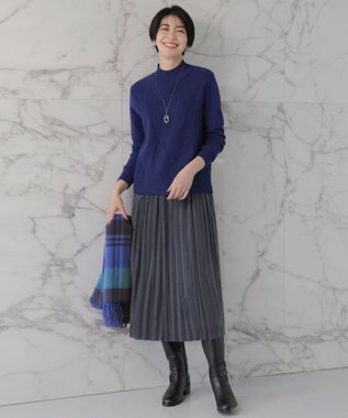 J.PRESS LADIES ベルト ロング ブーツ ブラック系