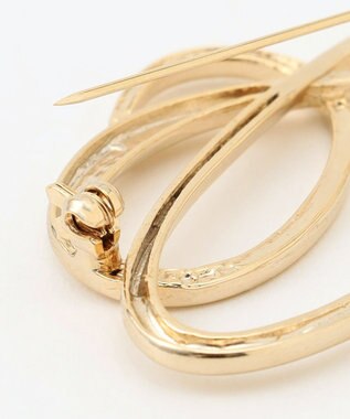 組曲 メタルフープブローチ ゴールド系