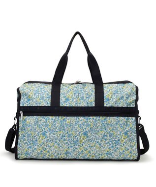 LeSportsac DELUXE LG WEEKENDER/タペストリーフラワーブルー