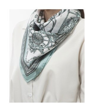 UNBILLION カカトゥ kakatoo / ロープアンカーシルクスカーフ ライトグリーン