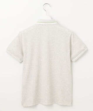 23区GOLF 【WOMEN】ライトハニカム 半袖ポロシャツ ライトグレー系