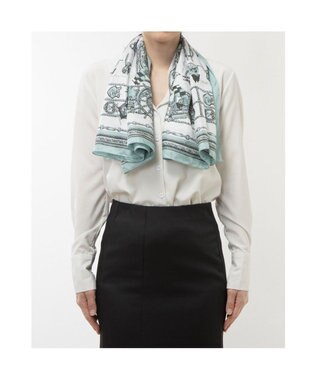 UNBILLION カカトゥ kakatoo / ロープアンカーシルクスカーフ ライトグリーン