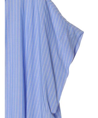 AMERICAN HOLIC サラックールフレンチスリーブシャツ Stripe Navy