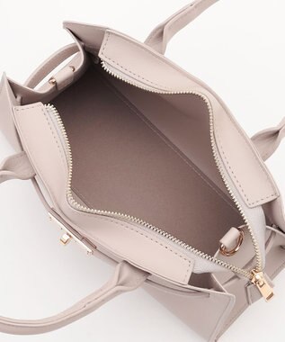 ANY 【2WAY】ワイドスクエアショルダーバッグ ベージュ