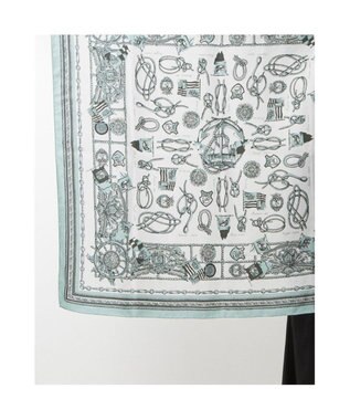 UNBILLION カカトゥ kakatoo / ロープアンカーシルクスカーフ ライトグリーン