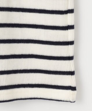 23区GOLF 今シーズンはボーダー柄も仲間入り！【MEN】【吸湿発熱】グランサーモボーダー カットソー アイボリー系1