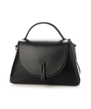 UNBILLION cachecache ワンハンドルフラップ付きミニショルダー ブラック