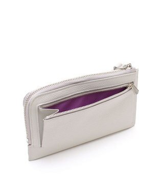 A.D.M.J. 【牛革】モーツァルト/スワロフスキー・クリスタル付オーガナイザーパース(背胴ファスナーポケット） DA