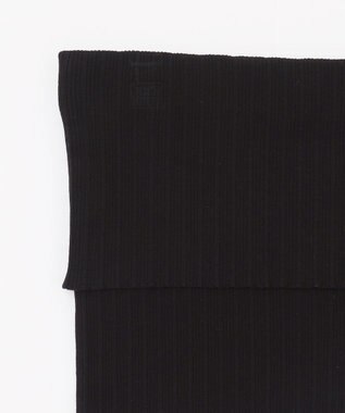 GRACE CONTINENTAL リブベアトップ ブラック