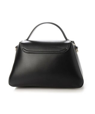 UNBILLION cachecache ワンハンドルフラップ付きミニショルダー ブラック