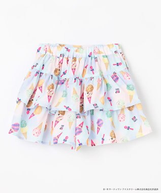 ANY KIDS 【any FAM×サーティワン アイスクリーム】フレーバー 総柄キュロット マルチ