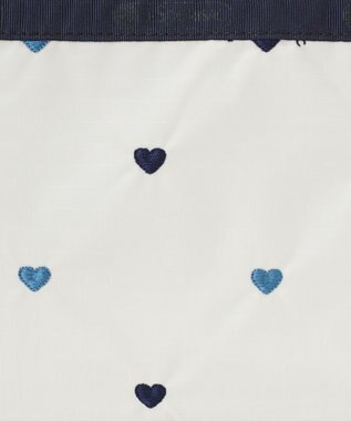 LeSportsac 3ZIP COSMETIC/トリコロールハートエンブロイダリー トリコロールハートエンブロイダリー