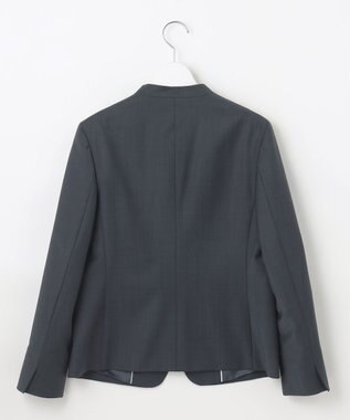 J.PRESS LADIES 【セットアップ対応】BAHARIYE ノーカラー ジャケット ネイビー系