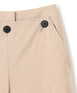 JOSEPH クリスピーストレッチ　ワイドトラウザーズ Linen