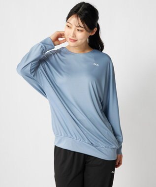 OP／FILA 【FILA】水陸両用フィットネスウェア 2点セット ブルー