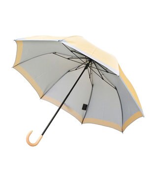 槇田商店 SCENE グログランシャンブレー ベージュ 折りたたみ傘 クリーム