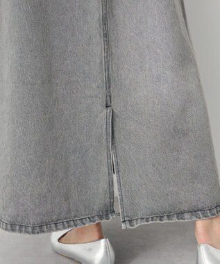 CRAFT STANDARD BOUTIQUE ２Ｗａｙデニムジャンパースカート Gray