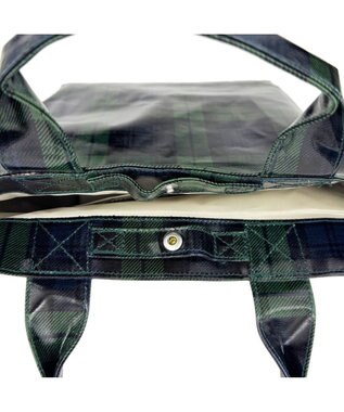 ROOTOTE 3608【ラミネート加工】EU.デリ.ラミネート-T 01：チェック・グリーン