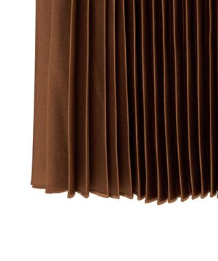 JOSEPH ニットウィーブプリッセドレス VOLTA Cinnamon