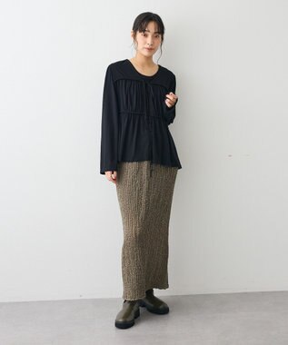 CRAFT STANDARD BOUTIQUE ドロストギャザープルオーバー Black