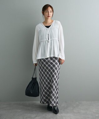 CRAFT STANDARD BOUTIQUE ドロストギャザープルオーバー Off White