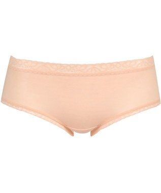 Wing ショーツ　【デイリーフィットやわらかコットン】　ここちよいフィット感　はきこみ丈あさめ　EC2200　ウイング／ワコール オレンジ