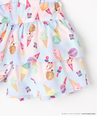 ANY KIDS 【any FAM×サーティワン アイスクリーム】フレーバー 総柄キュロット マルチ