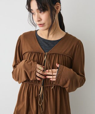 CRAFT STANDARD BOUTIQUE ドロストギャザープルオーバー Brown
