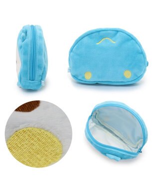 Mother garden しろたん らむね ふわふわ ポーチ  【単品】 らむね