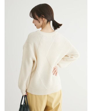 Green Parks ・Ｐｅｔｉｔ　Ｆｌｅｕｒ　ランダムキリカエニット Off White