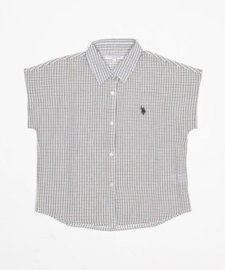 WEGO U.S. POLO ASSN.別注 フレンチスリーブシャツ ホワイト