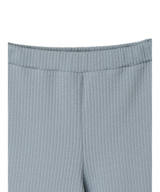 earth music&ecology ぽこぽこスリットパンツ Royal Blue