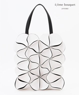 自由区 【ELEMOOD】BLOSSOMシリーズ フラワーモチーフバッグ オフ